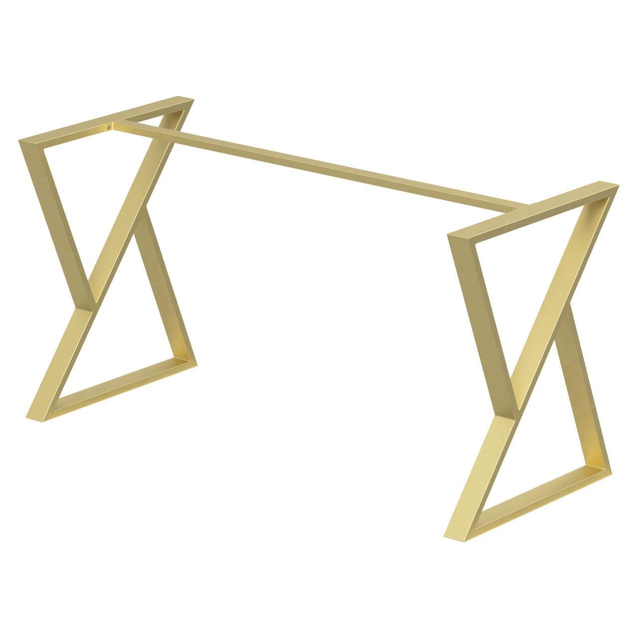 Каркас разборной для стола из металла Loft 1400х600х730 мм Золотой (K1076-140) Каркас разборной для стола из металла Loft 1400х600х730 мм Золотой (K1076-140)