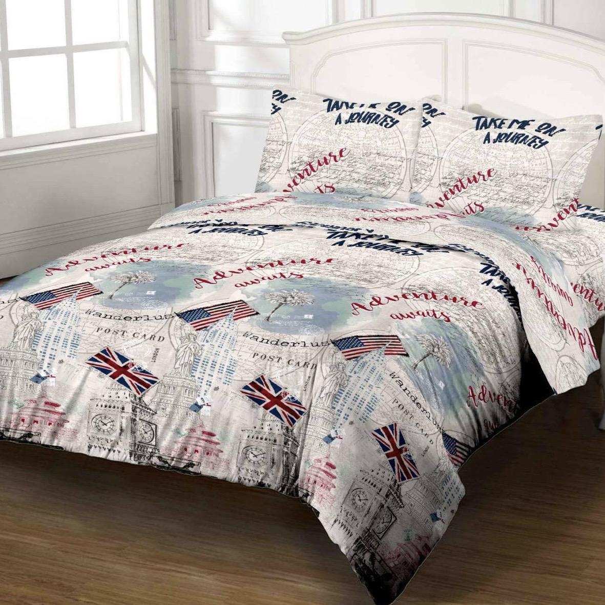 Комплект постельного белья Vital Textile Голд Люкс бязь полуторный 150х220 см (BL1.5-200)