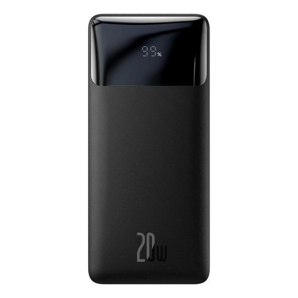 Повербанк с быстрой зарядкой Baseus Bipow Digital Display 2USB/1Type-C QC 10000 mAh 20W 3A (674589)