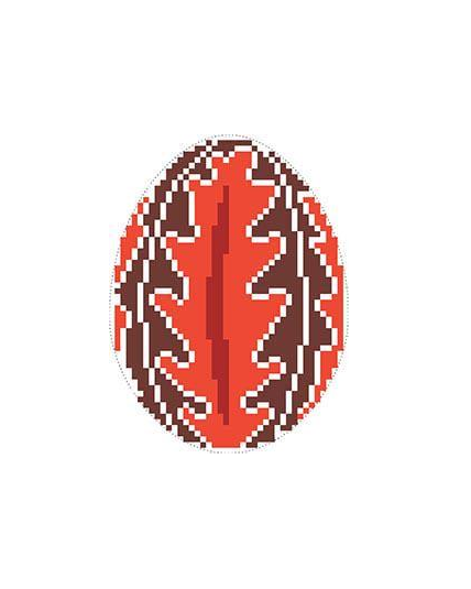 Схема сшитая пасхальная игрушка для вышивки бисером и нитками на ткани (ТР339аБ) Схема сшитая пасхальная игрушка для вышивки бисером и нитками на ткани (ТР339аБ)
