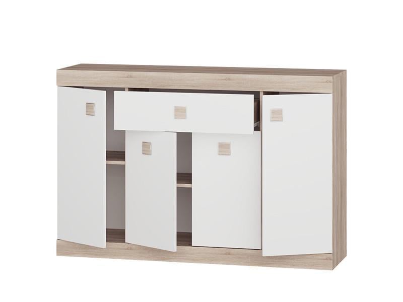 Комод Эверест Соната-7 Дуб сонома/Белый (DTM-2016)