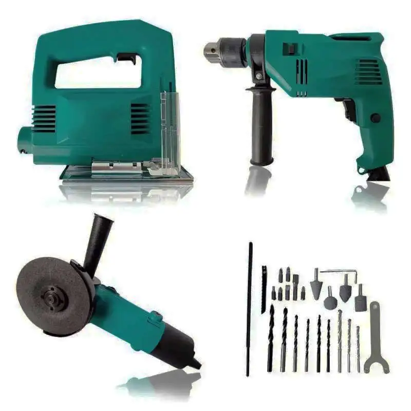 Набор электроинструментов дрель/лобзик/болгарка 3в1 (14331) Набор электроинструментов дрель/лобзик/болгарка 3в1 (14331)