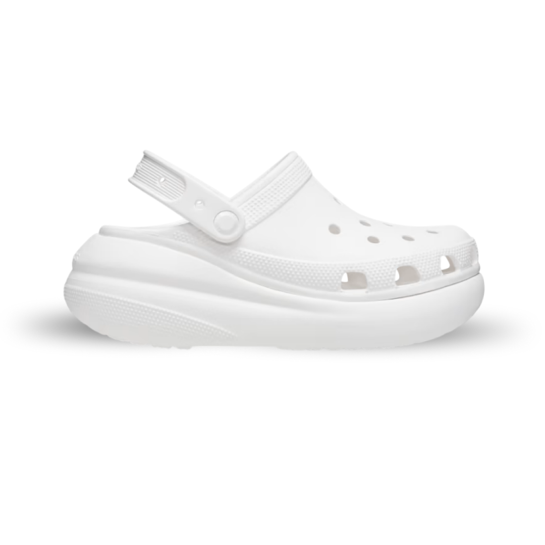 Сабо Crocs Crush Platform White р. 39 M7-W9 24,9-25,6 см Білий (32144934) Сабо Crocs Crush Platform White р. 39 M7-W9 24,9-25,6 см Білий (32144934)