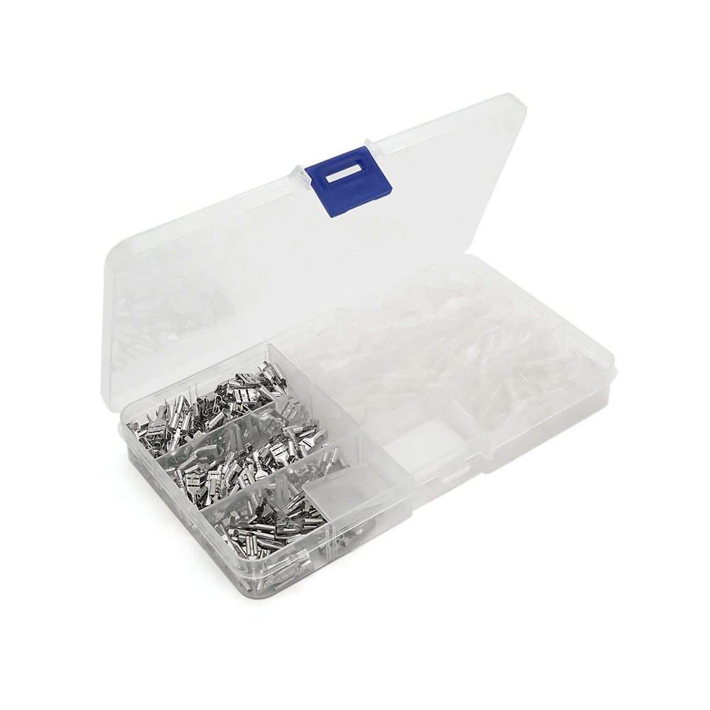 Набор клемм F1 мама 6,3/4,8/2,8 мм изолированные 0,5-1,5 мм² 300 шт. (YUT_V11629)