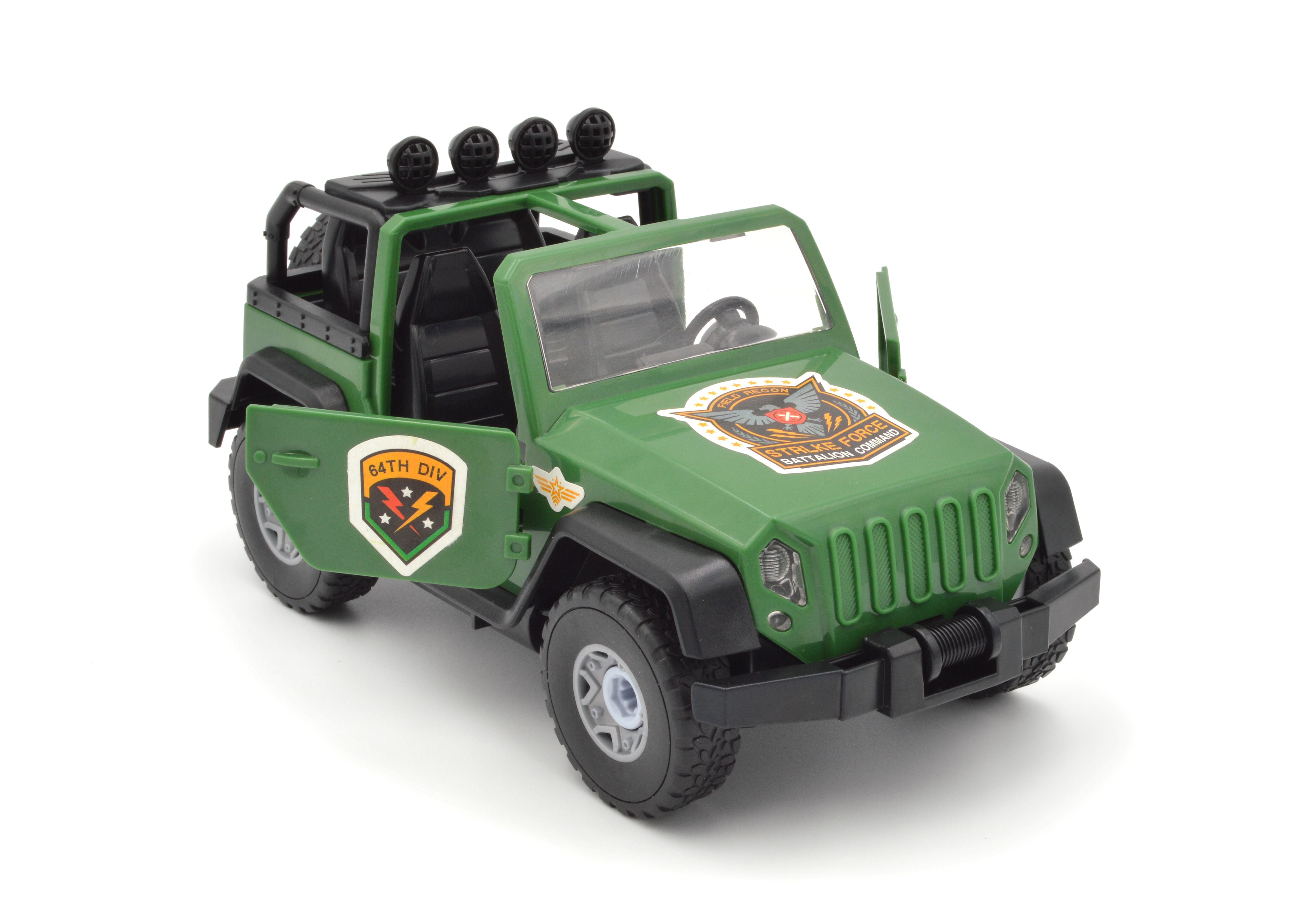 Конструктор Джип 1377 зі світловими та звуковими ефектами Зелений - фото 6