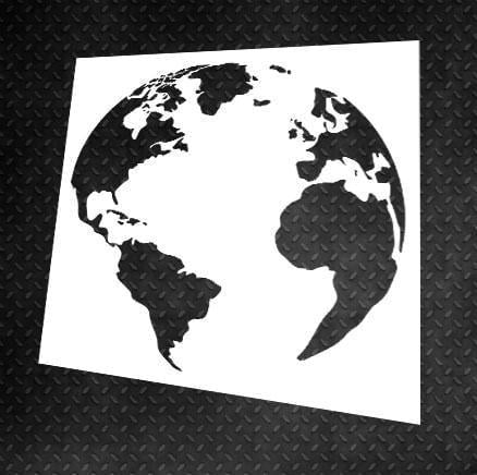 Трафарет многоразовый DFA Круглый узор 76 для штукатурки и краски (С00076)