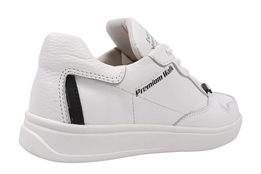 Кеди чоловічі Golovin зі шкіри на низькому ходу на шнурівці р. 42 Білий (133-21DTC) - фото 4 Кеди чоловічі Golovin зі шкіри на низькому ходу на шнурівці р. 42 Білий (133-21DTC) - фото 4