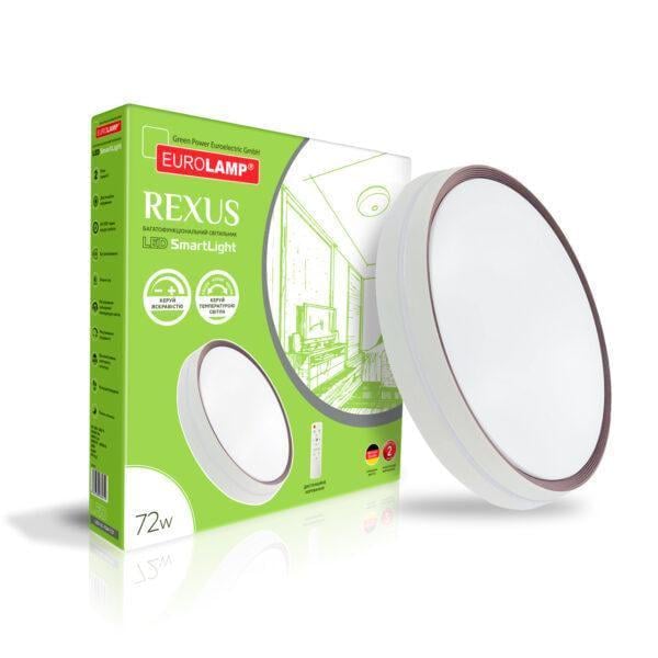 Светильник LED с пультом управления Eurolamp Rexus 72W 3000-6500K (24576009)