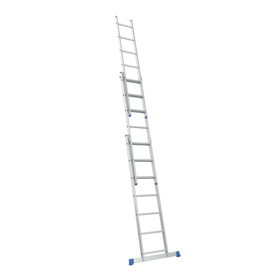Сходи алюмінієві трисекційні 3х7 3,93 м (15123871) - фото 4 Сходи алюмінієві трисекційні 3х7 3,93 м (15123871) - фото 4