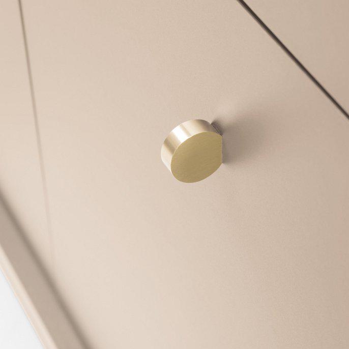 Стол туалетный Perfect Home Mono MT104 с 2 ящиками и золотыми ножками Кашемир (PFH-091723) - фото 4 Стол туалетный Perfect Home Mono MT104 с 2 ящиками и золотыми ножками Кашемир (PFH-091723) - фото 4