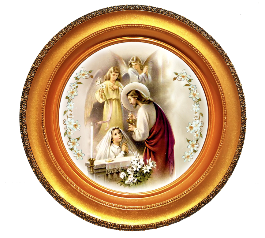 Тарілка сувенірна Перше Причастя 23 см (18822540)