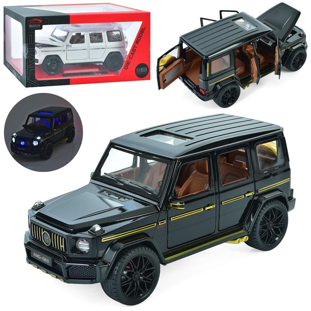 ᐉ Игрушечная машинка Mercedes-Benz AMG G63 резиновые колеса 1:18