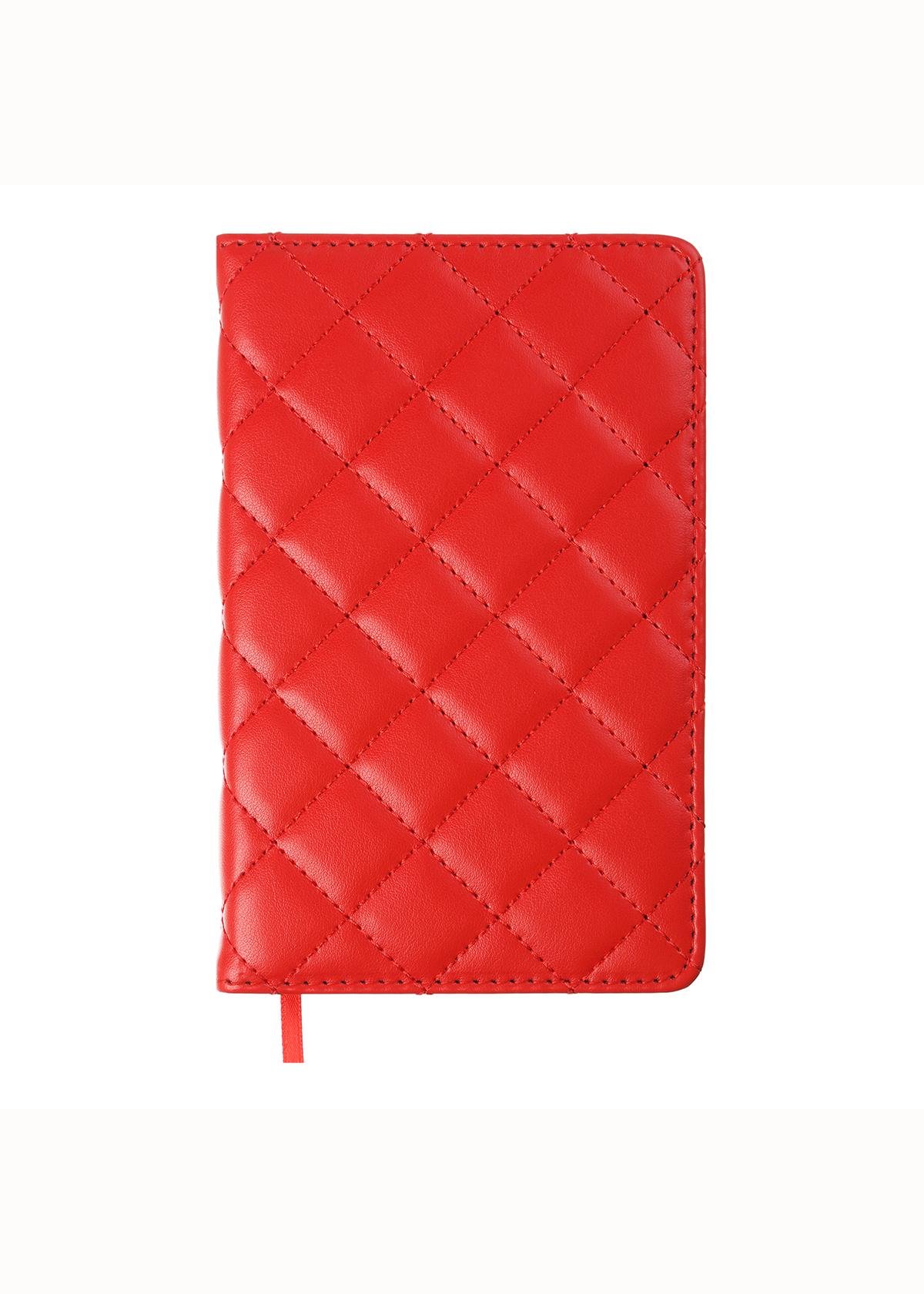 Дневник Buromax 2024 A6 Donna Line датированный Красный (BM.2513-05)