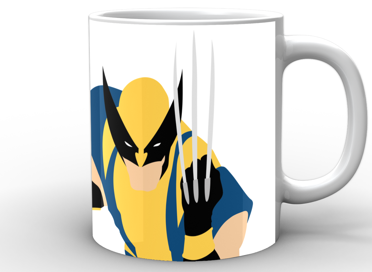 Чашка GeekLand Wolverine минимализм 330 мл (WR.02.011) Чашка GeekLand Wolverine минимализм 330 мл (WR.02.011)