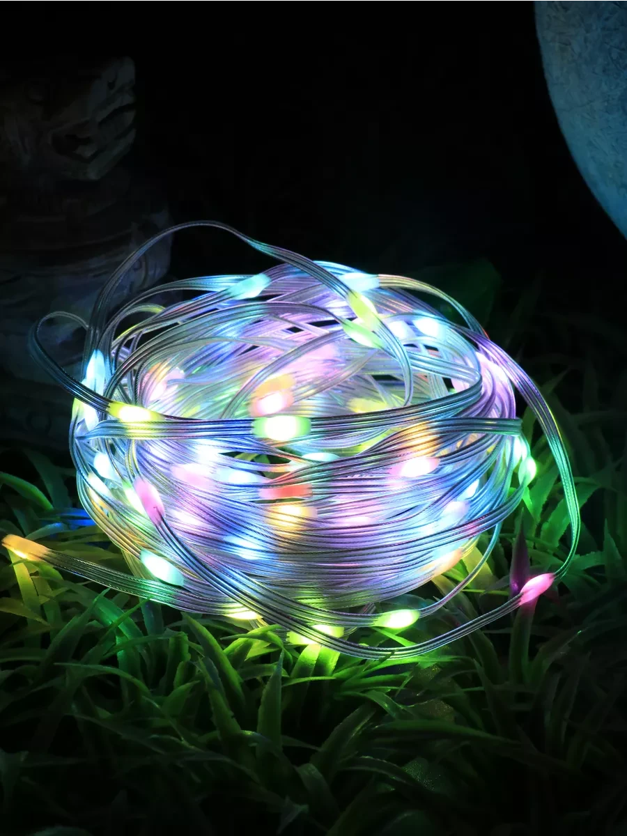 Умная гирлянда светодиодная RGB водостойкая IP67 (2549772511) - фото 10 Умная гирлянда светодиодная RGB водостойкая IP67 (2549772511) - фото 10