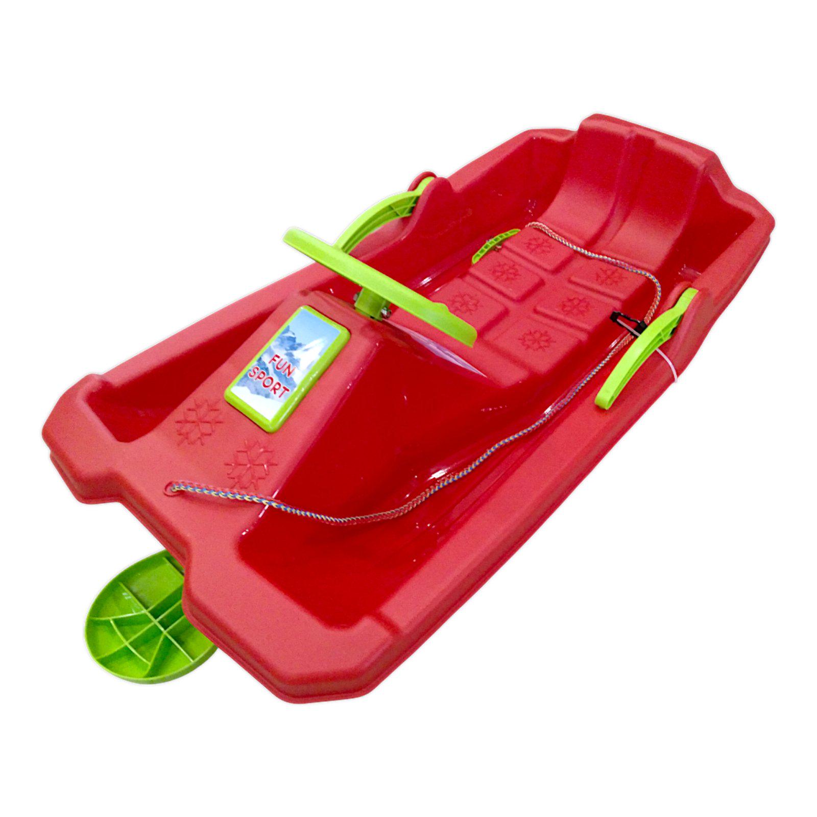 Санки с рулем Marmat Niko Красный (15931)