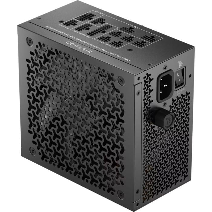 Блок живлення Corsair RM1000x Shift ATX 3.1 1000W 80 Plus Gold з вентилятором 140 мм Black (CP-9020300-EU)
