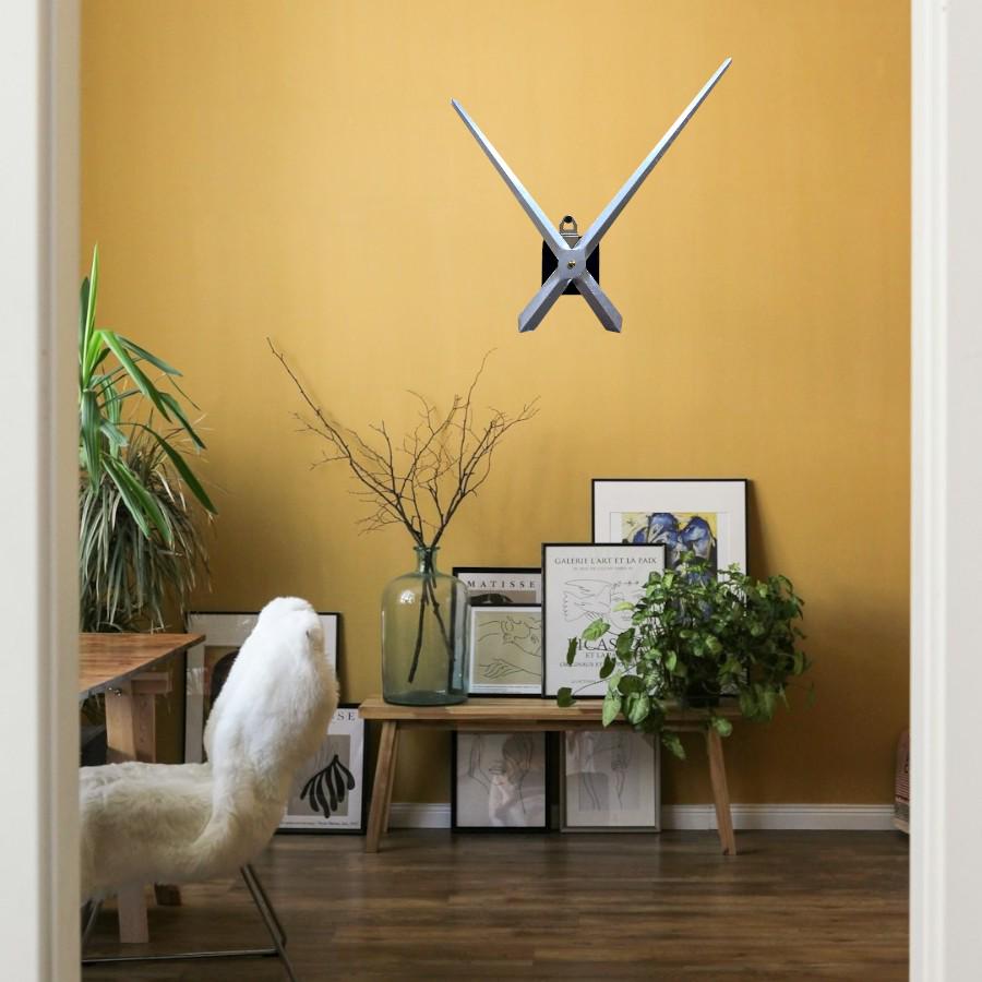 Часовой механизм усиленный шток 19/6 мм стрелки 33,5-27,4 см Серебристый (2901) - фото 2 Часовой механизм усиленный шток 19/6 мм стрелки 33,5-27,4 см Серебристый (2901) - фото 2