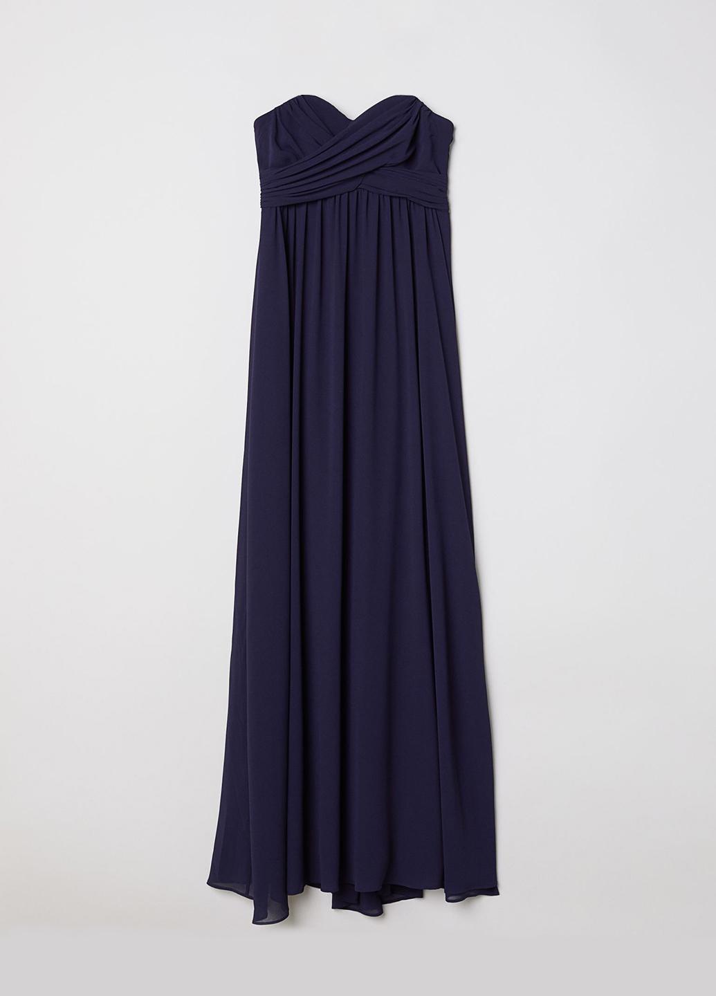 Сукня H&M р. 34 Темно-синій (6080137b45)