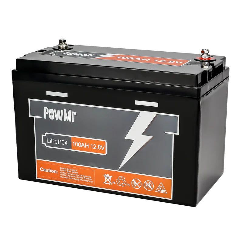 Акумулятор для ДБЖ PowMr LiFePo4 12,8V 100 Ah