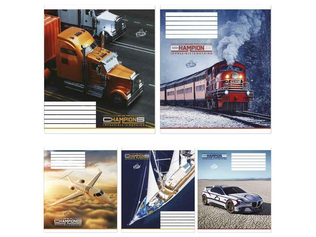 Тетрадь в клетку Бріск 48 л. 15 шт. ТВ-14 2334 (935584)