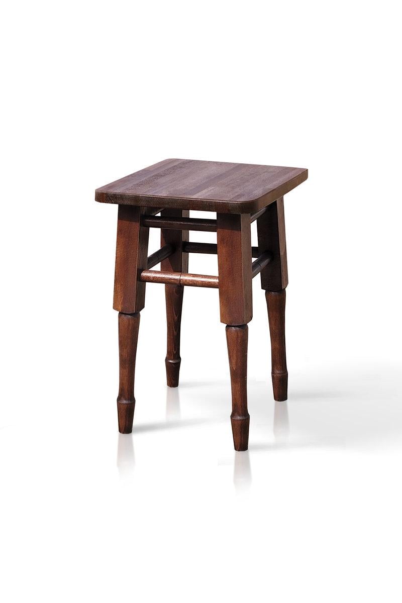 Табурет обідній Мікс Меблі Ніжка точена Горіх