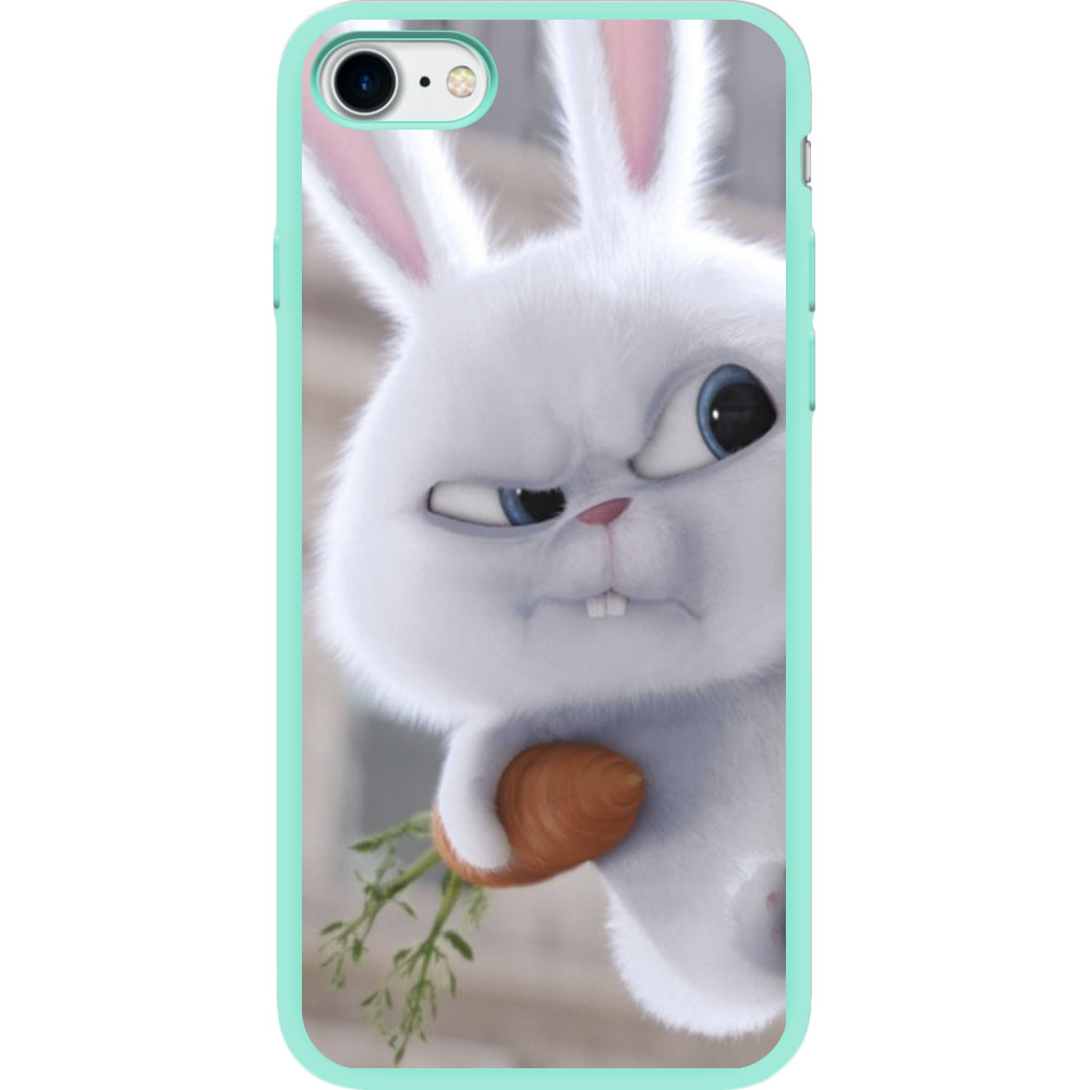 Чехол BoxFace Apple iPhone 7/8 SE  2020 Rabbit Snowball Мятный силикон (26205-up1116-35447)