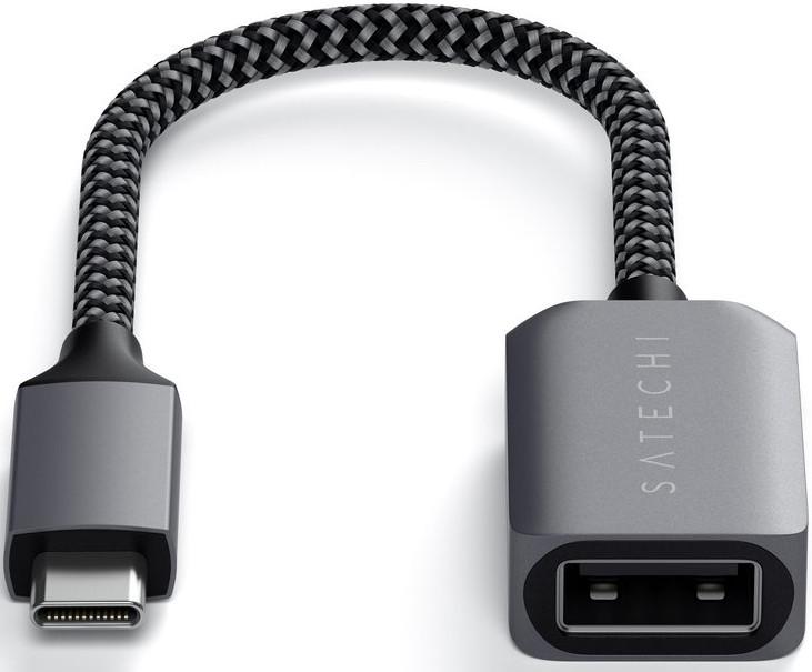 Адаптер Satechi USB-C to USB 3.0 Adapter Cable, Space Gray (ST-UCATCM)