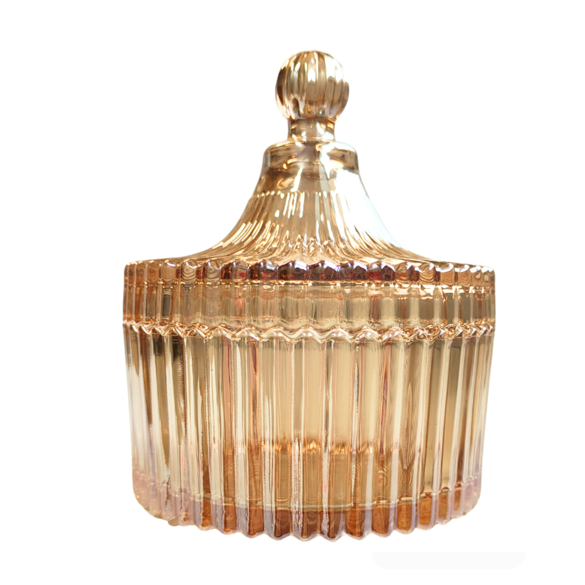 Сахарница Купол средняя 250 мл Золотой (102-61)