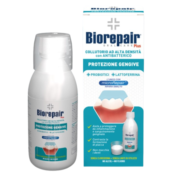 Ополіскувач Biorepair Plus Інтенсивне лікування антибактеріальний захист ясен 250 мл