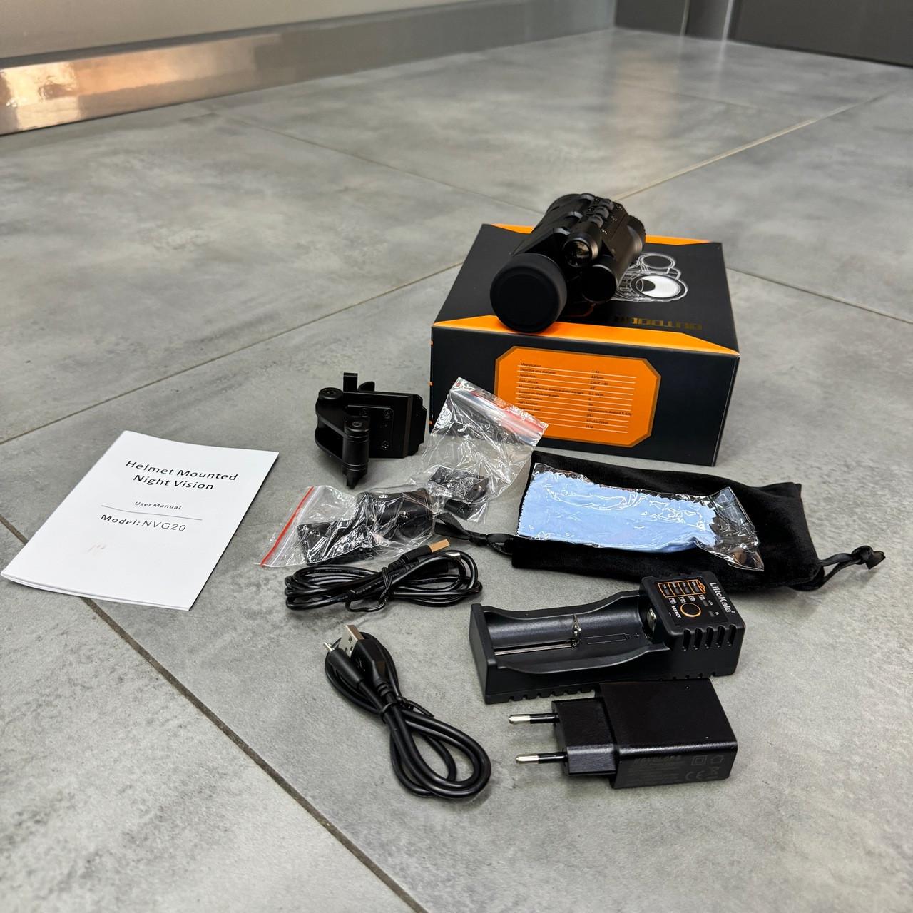 Монокуляр нічного бачення Spina optics NVG30 цифровий 940 нм WiFi кріплення на шолом (22459233) - фото 9