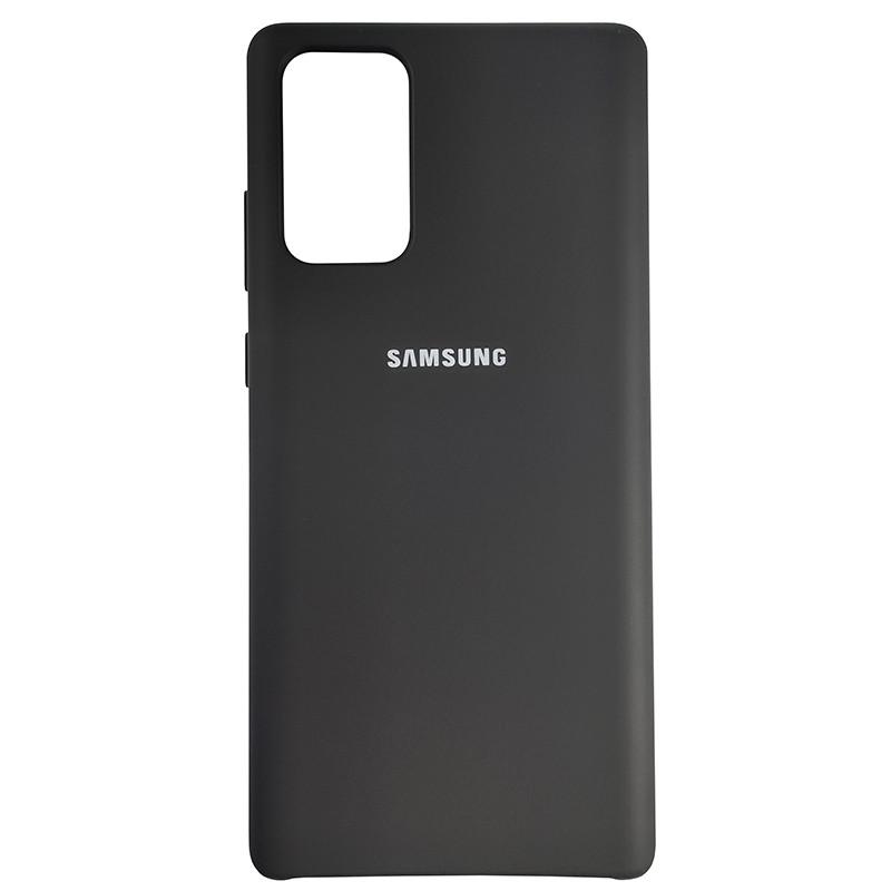 Чехол Silicone Case for Samsung Note 20 Black (29caa1-3222)