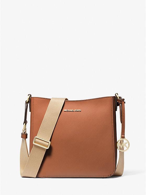 Женская сумка кросс-боди Michael Kors Travel Small Messenger Коричневый (196237627179)