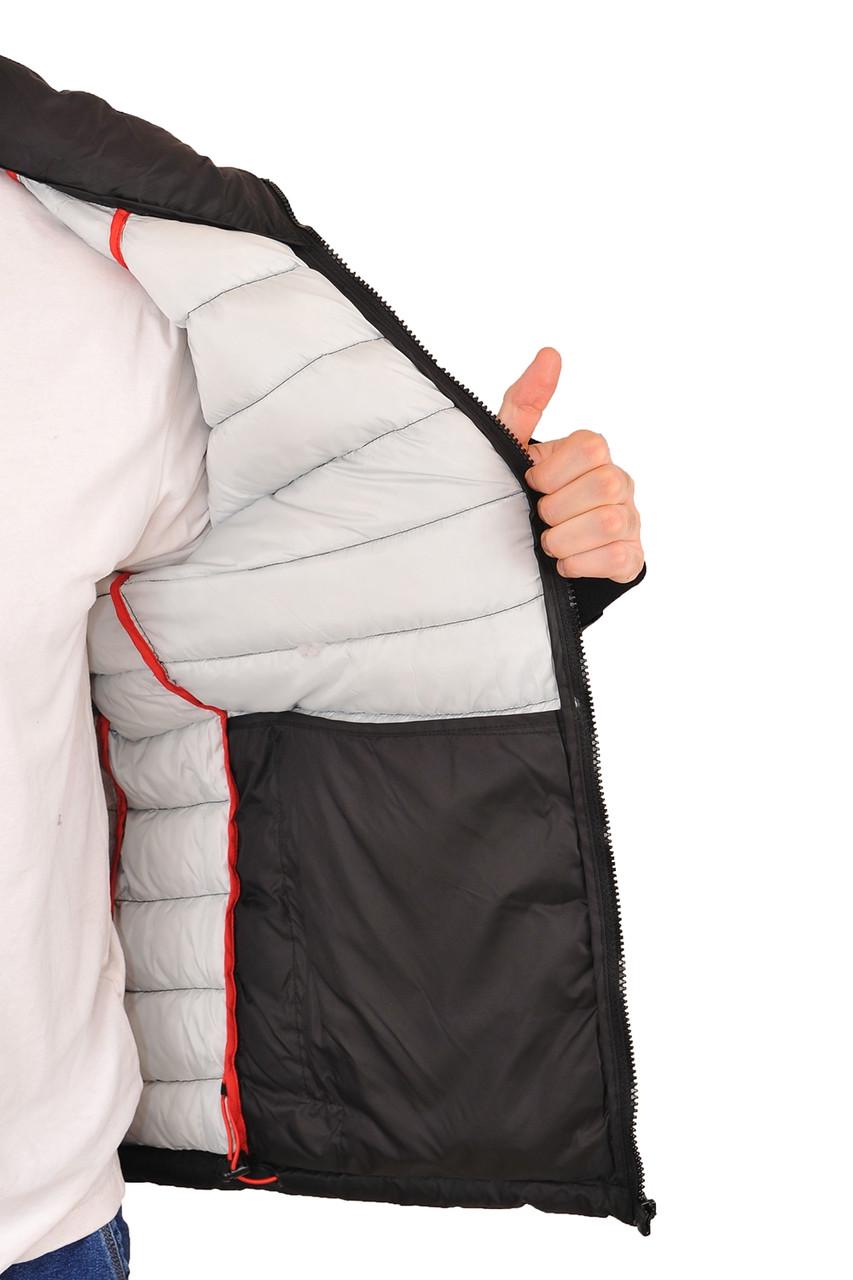 Куртка чоловіча єврозима Zero Frozen 23-ZF70009 Чорний (23-ZF70009_43_54) - фото 5