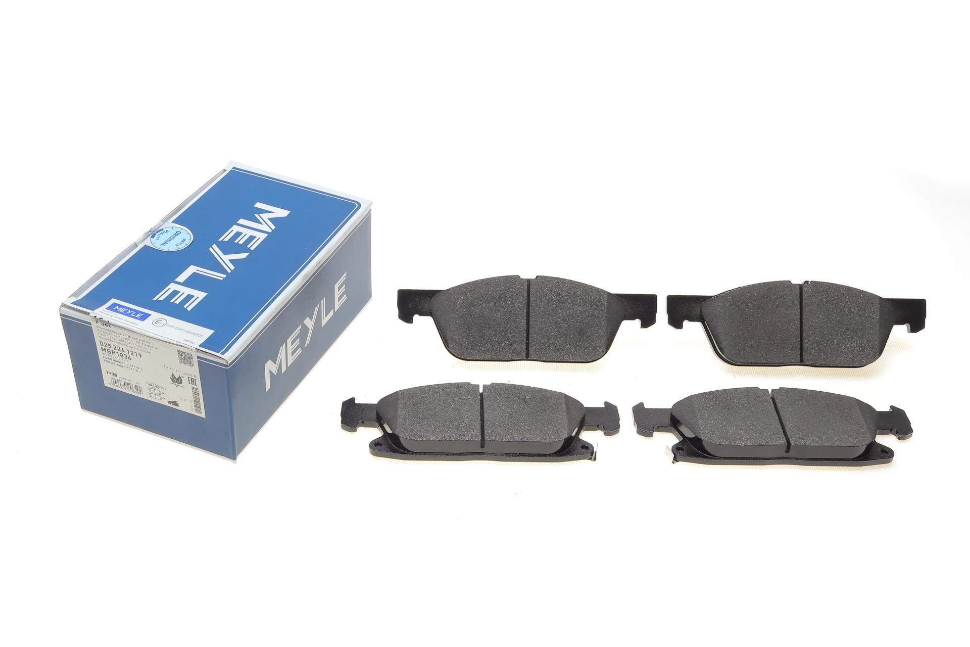 Колодки тормозные передние Meyle Ford Galaxy III/S-Max 15- (025 224 1219 MEYLE)