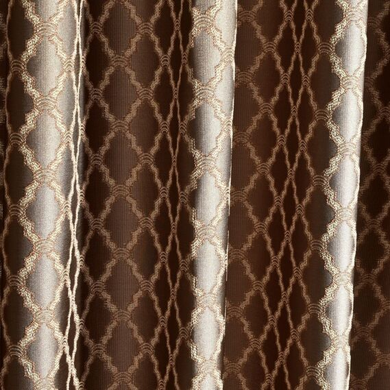 Ткань портьерная жаккардовая IDEIA Клавдия V-5301 визон 3,0 м Шоколад (2200004236483)