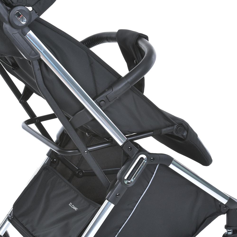 Коляска дитяча EL CAMINO LINK (ME 1129 Black Striped) - фото 6