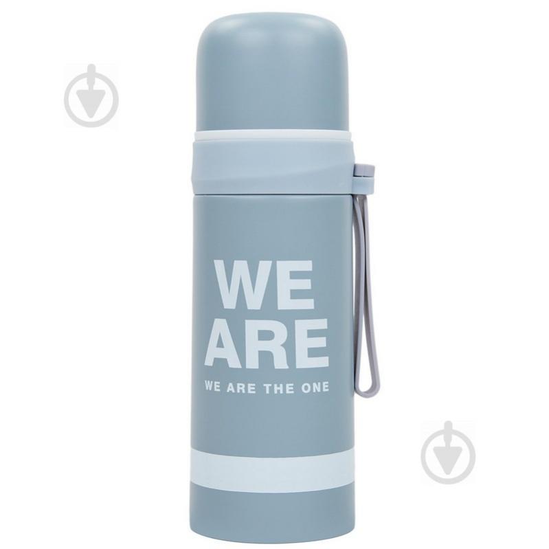 Термос стальной Zelart 350ml FI-2333 Серый