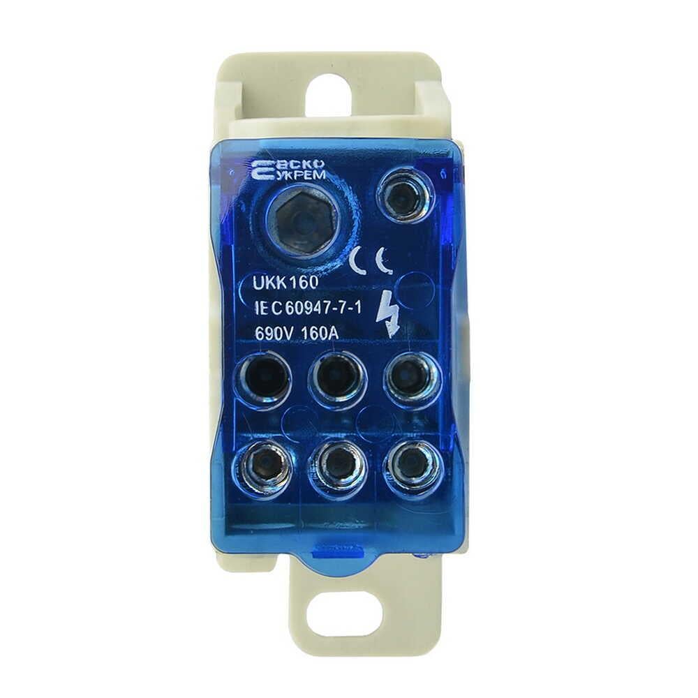 Распределительный блок на DIN-рейку 160 А