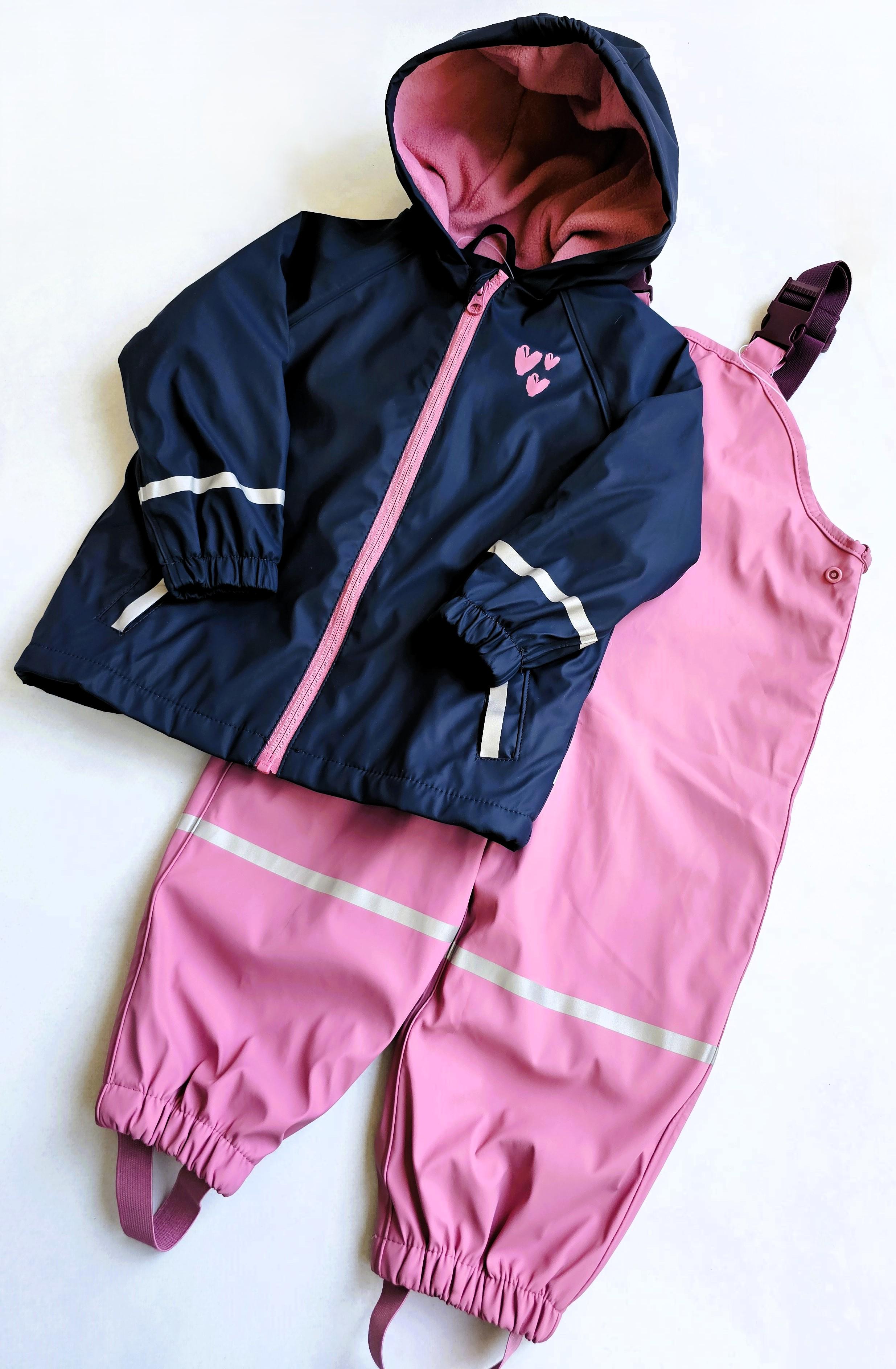 Комплект для дівчинки Lupilu від дощу флісовий 122-128 см