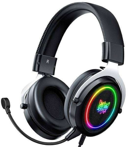 Наушники ONIKUMA Gaming with LED X10 Black/Silver