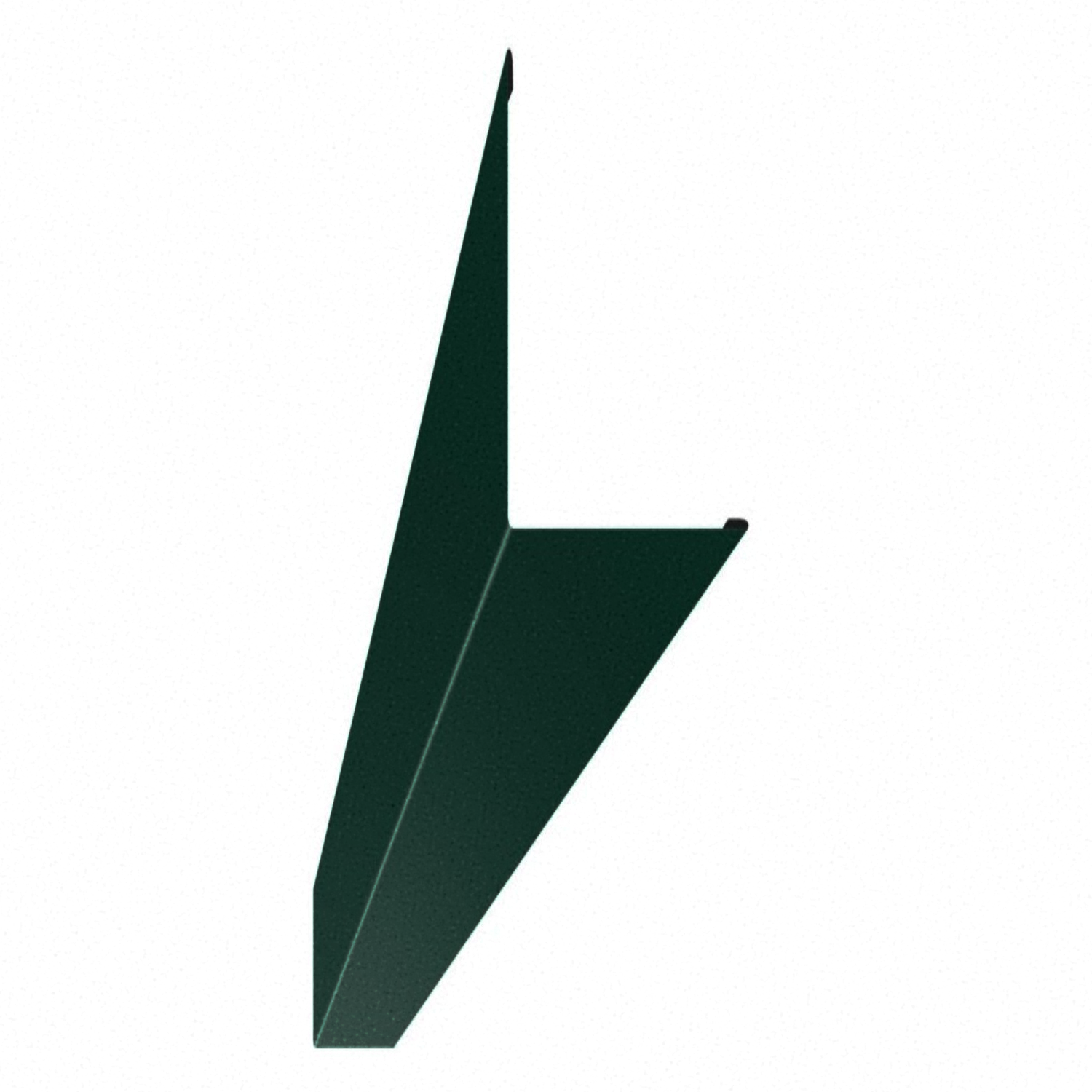 Лобова L-планка Partner 138х50х2000 з матовим покриттям Ral 6020 мат Темно-зелений (377308701) Лобова L-планка Partner 138х50х2000 з матовим покриттям Ral 6020 мат Темно-зелений (377308701)