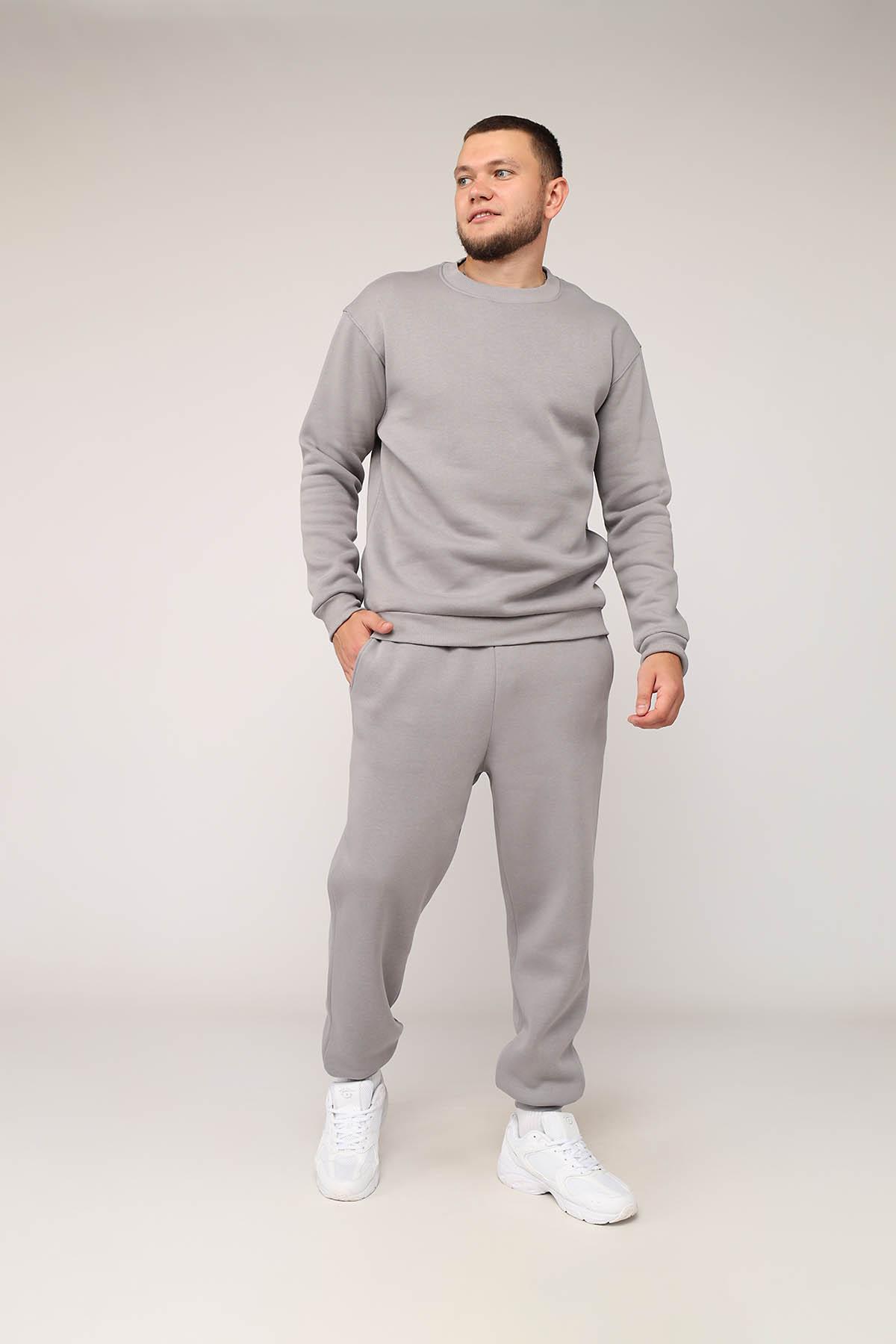 Свитшот мужской ЦБ-00279988 р. 44 Серый (SKT001074144) - фото 5 Свитшот мужской ЦБ-00279988 р. 44 Серый (SKT001074144) - фото 5