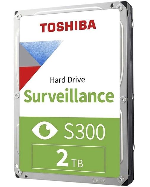 Жорсткий диск Toshiba S300 Surveillance 1 ТБ/128 МБ/5400 об/хв (HDWT720UZSVA) - фото 2