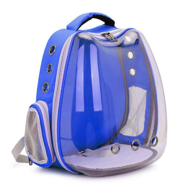 Рюкзак для переноски домашних питомцев CosmoPet CP-102 39х35х23 см Blue (3_06534)