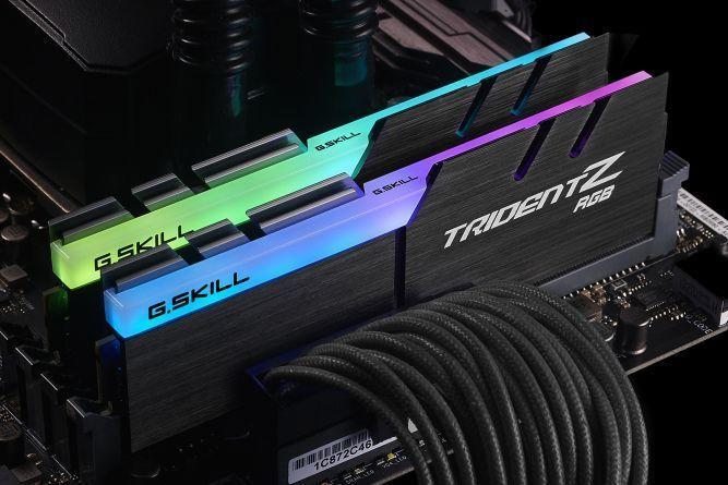 Пам'ять для настільних комп'ютерів G.Skill 2x16GB DDR4 3200 MHz Trident Z RGB For AMD (F4-3200C16D-32GTZRX) - фото 3 Пам'ять для настільних комп'ютерів G.Skill 2x16GB DDR4 3200 MHz Trident Z RGB For AMD (F4-3200C16D-32GTZRX) - фото 3