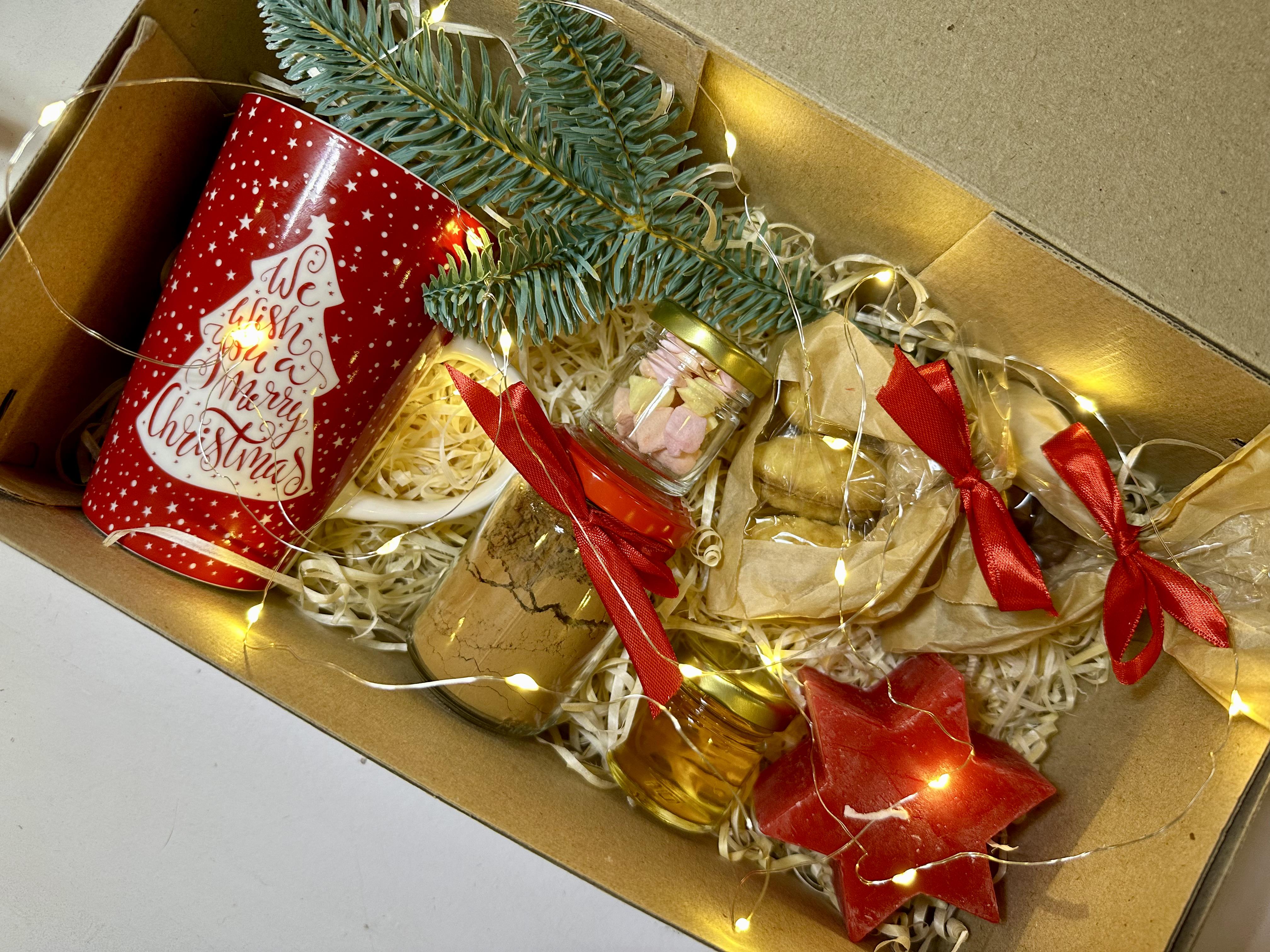 Набір новорічний з какао/маршмеллоу та смаколиками (13529426) - фото 11 Набір новорічний з какао/маршмеллоу та смаколиками (13529426) - фото 11