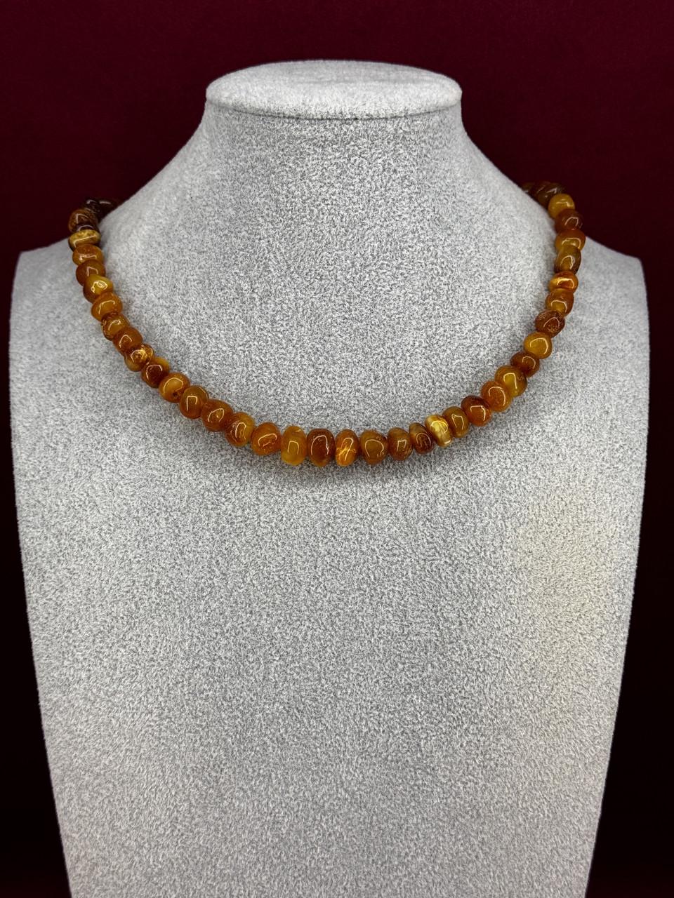 Бусы из янтаря лечебные 47 см (н-850)