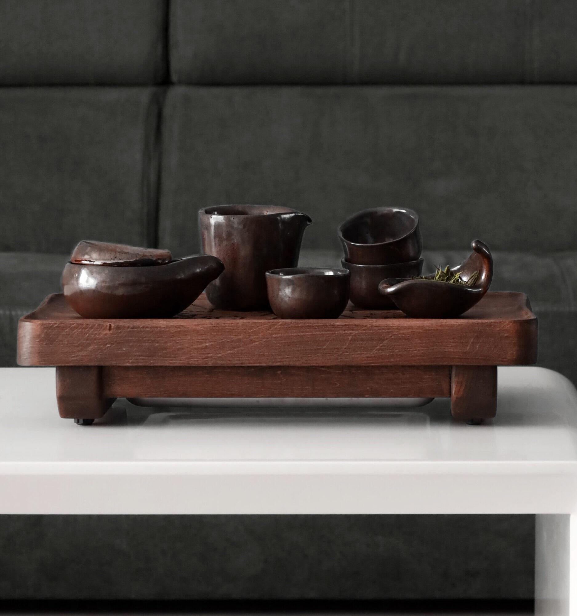 Набор для чайной церемонии Сокровище дракона полный ручной работы (TS-22) - фото 3 Набор для чайной церемонии Сокровище дракона полный ручной работы (TS-22) - фото 3