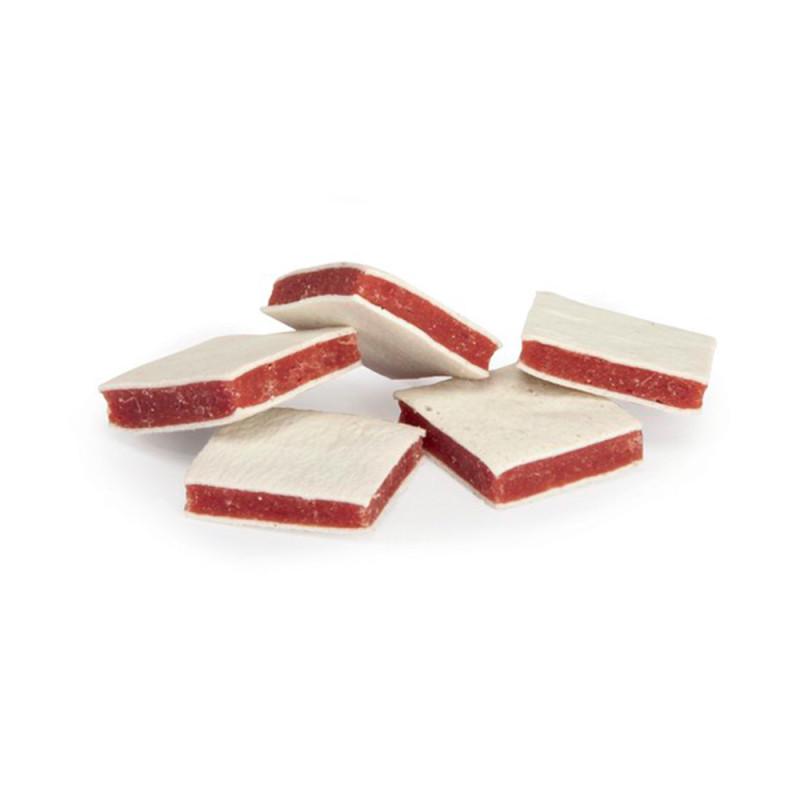 Лакомства для собак для дрессировки и поощрения Camon мясные сэндвичи с уткой и треской 3x0,5 см 80 г (2731125829) - фото 2